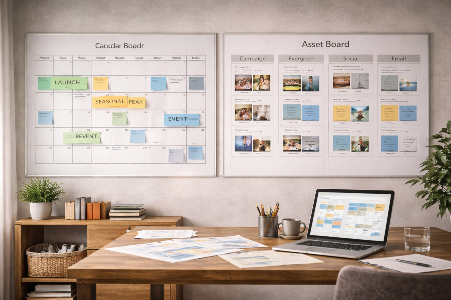 Business moment content planning mapped to launches, seasonal peaks, and always-on content