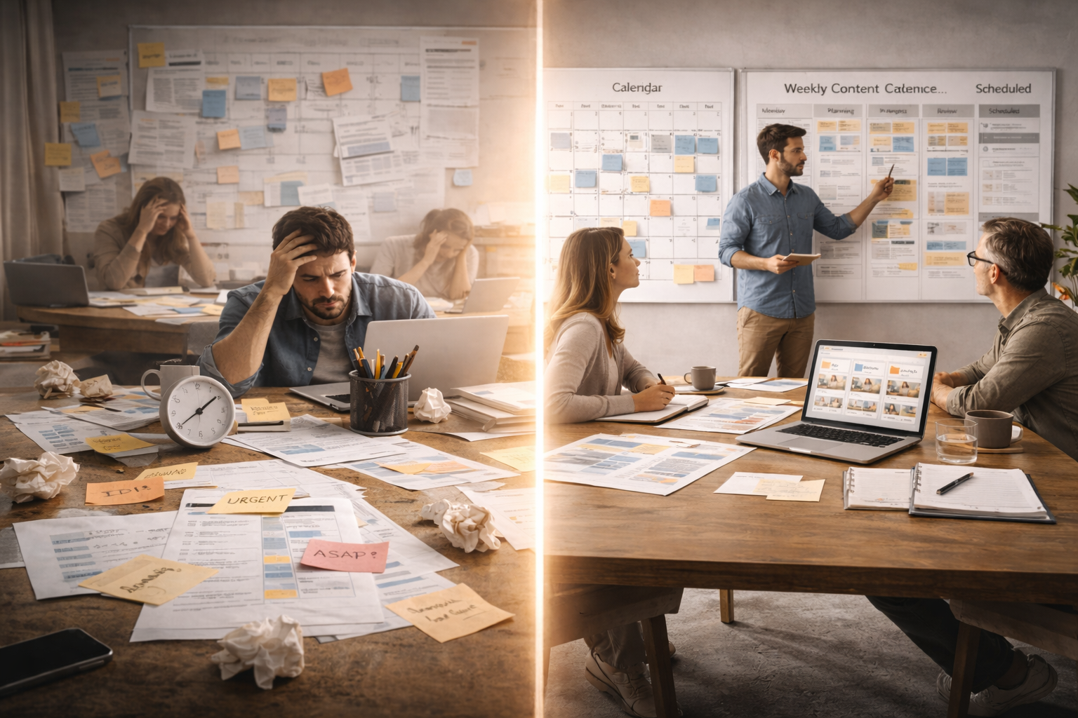 Content retainer model transforming firefighting into flow with predictable content operations