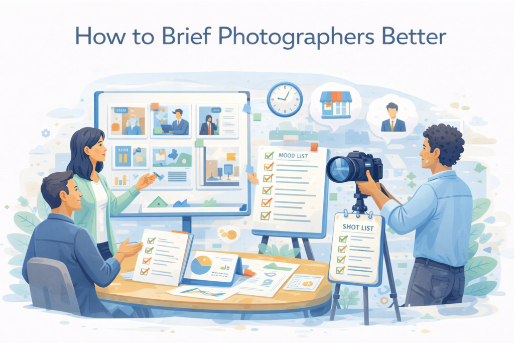 How to brief photographers better with structured planning and clear creative direction