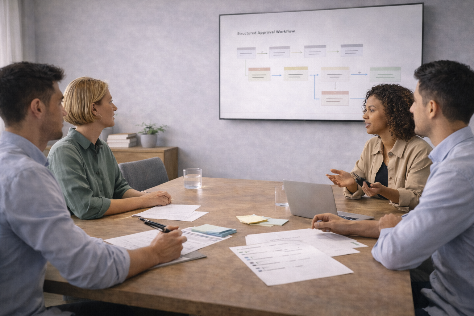 Reducing stakeholder friction through pre-production planning and a clear approval workflow