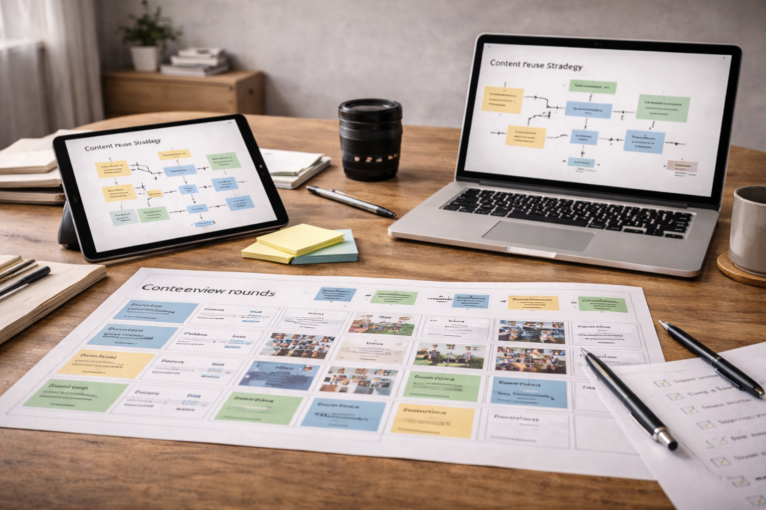 Same budget more usable content achieved through a content planning system and content reuse strategy