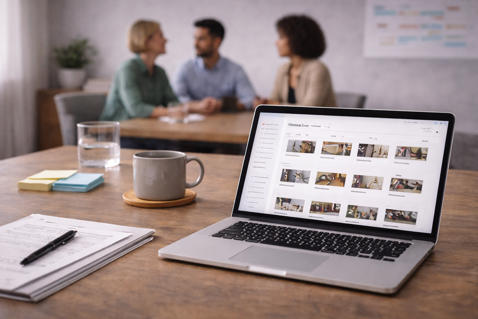 Centralized asset library improving cross-functional alignment across multiple departments in one content system