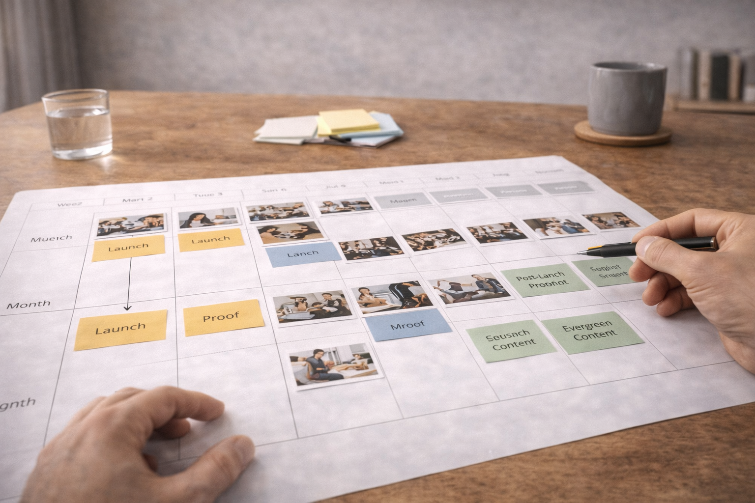 Content distribution plan extending asset lifespan by sequencing formats and placements over time