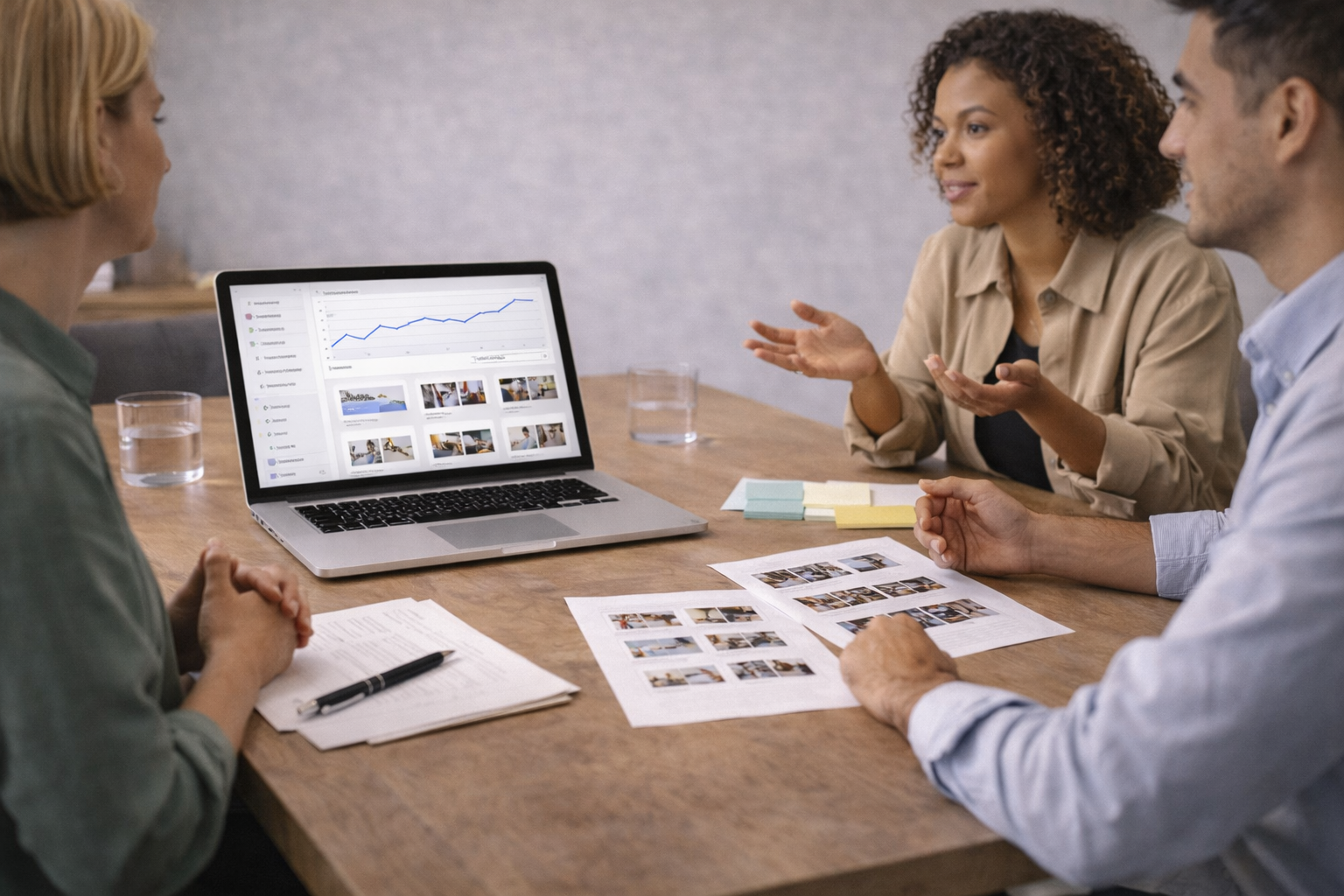 Creative feedback loop turning campaign performance insights into new iterations inside the content system