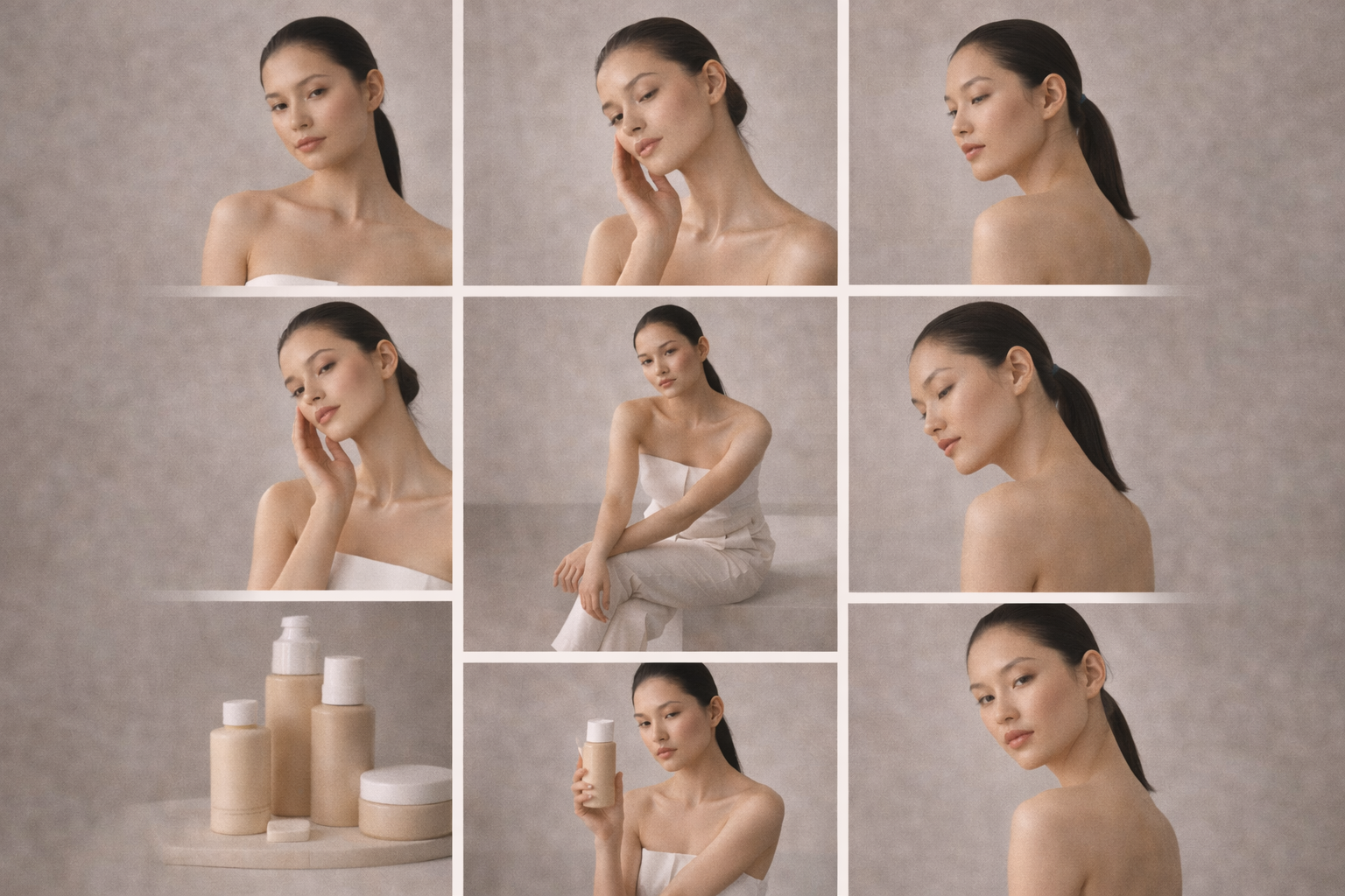 Scale beauty content production using a consistent beauty content production system across campaigns