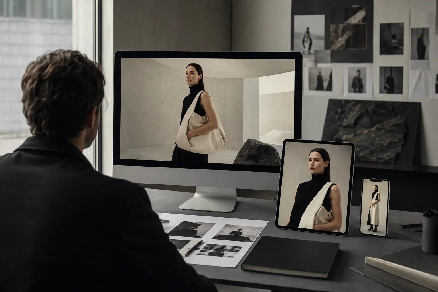 Fashion Campaign Photography: A Strategic Guide for Brands - Phil Halfmann Fashion campaign photography adapted consistently across desktop, tablet and mobile formats