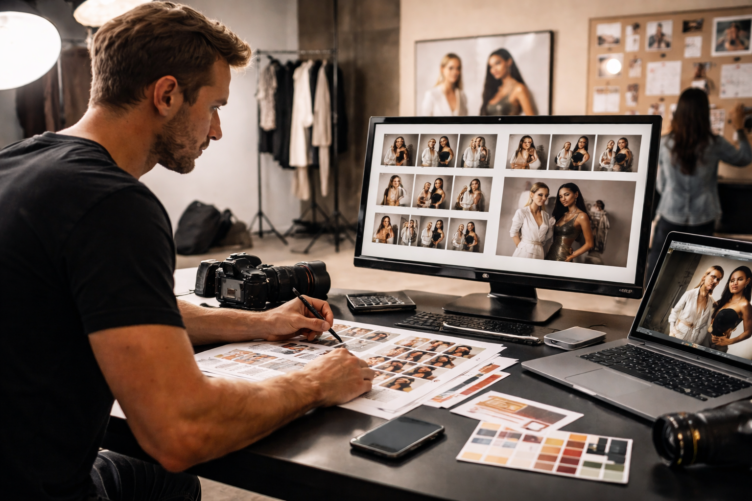 Fashion campaign photographer creating versatile assets for long-term fashion content production