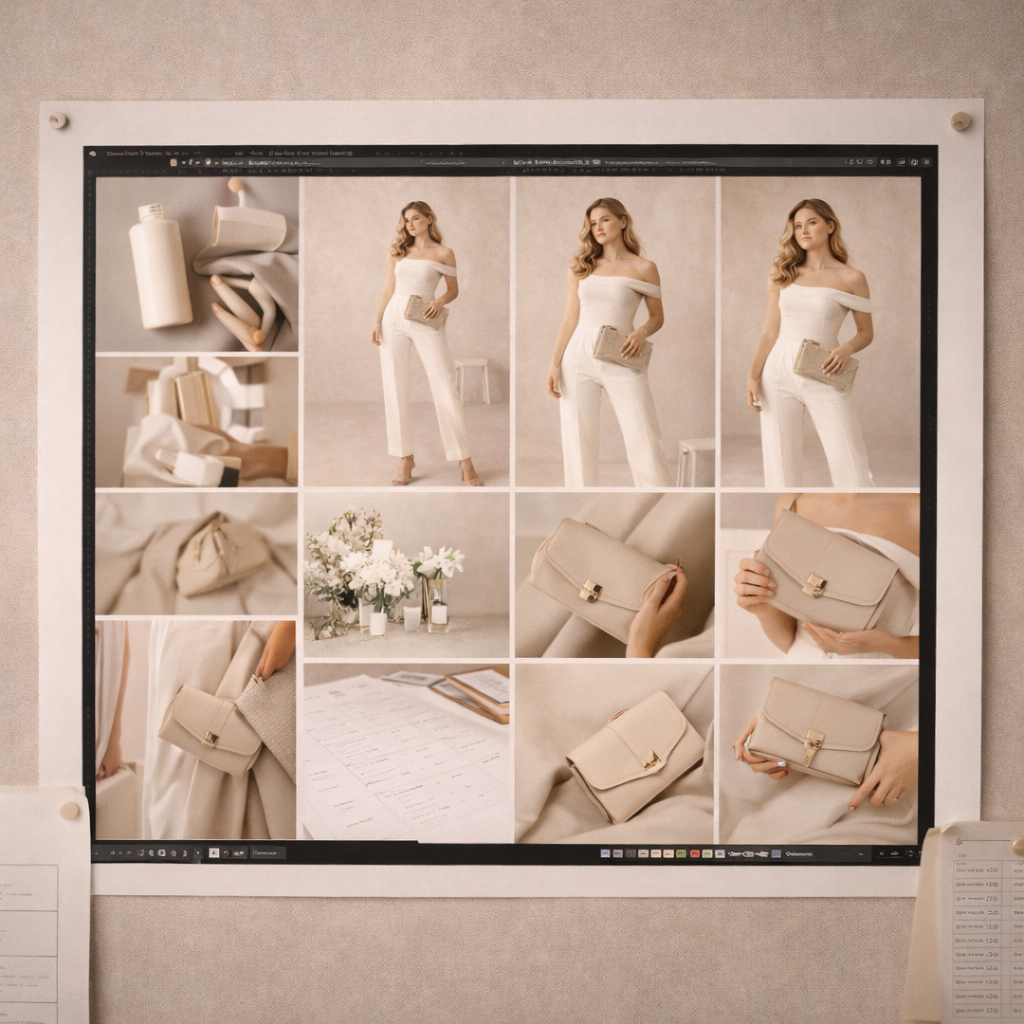 How long does a fashion campaign shoot take including post production and final fashion brand visuals output