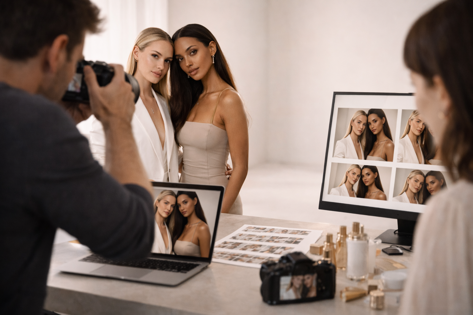 Fashion content retainer supporting ongoing fashion content production in studio