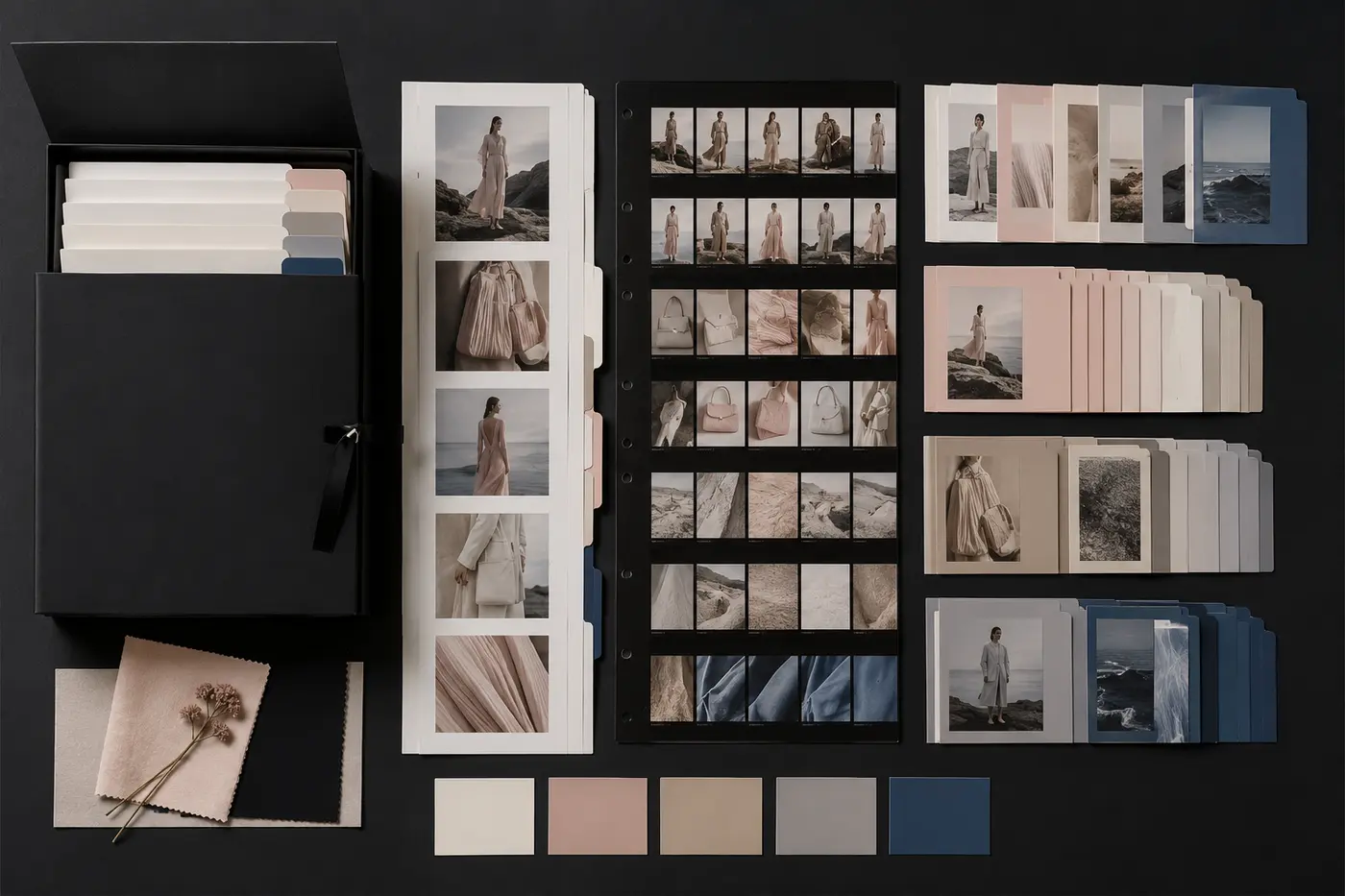 Campaign Asset Organization: A Scalable System for Fashion and Beauty Brands - Phil Halfmann Campaign asset organization folder structure with master files and channel-ready content