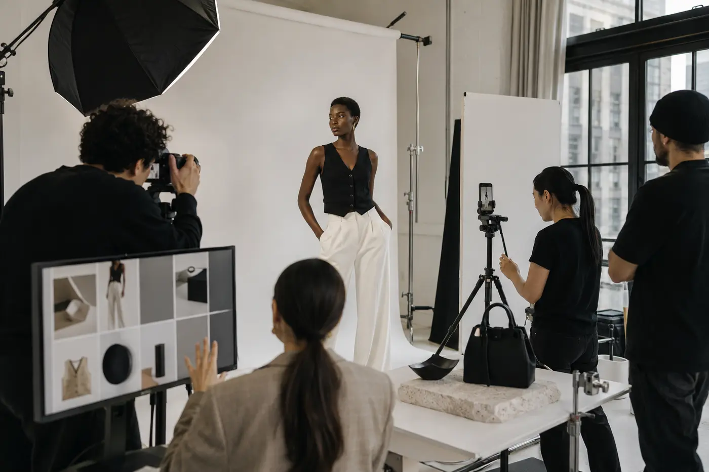Fashion launch campaign production creating campaign, ecommerce and social content before launch