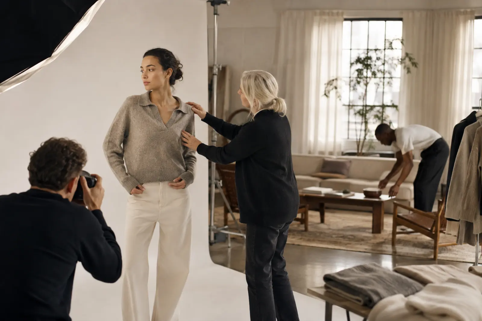 Lifestyle vs Studio Photography: Which Is Right for Your Brand? - Phil Halfmann Hybrid lifestyle vs studio photography production creating controlled and contextual brand images in one shoot