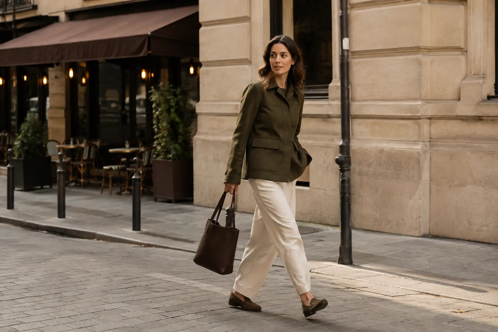 Lifestyle vs Studio Photography: Which Is Right for Your Brand? - Phil Halfmann Lifestyle brand photography showing a fashion model using a tote in a real-world city setting