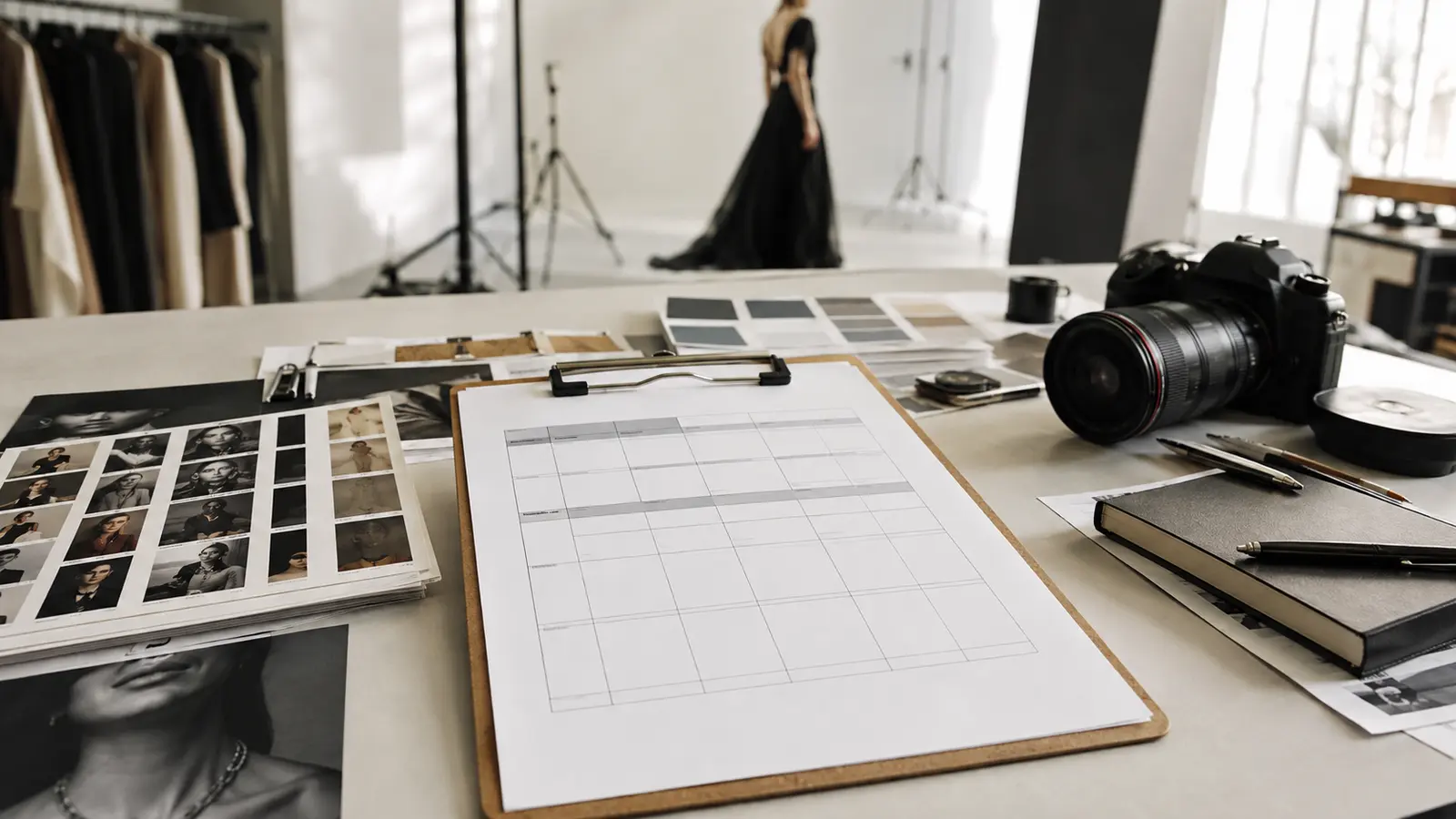 Photography Shot List Template: Plan Every Image Your Campaign Needs - Phil Halfmann Photography shot list template used to plan a professional fashion campaign production
