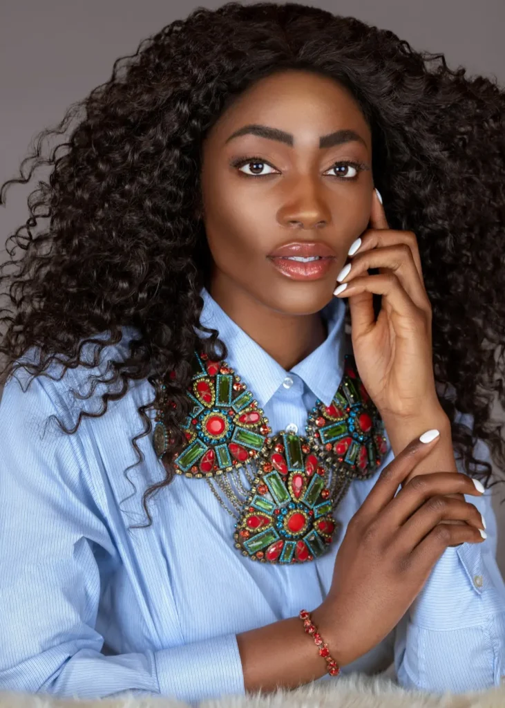 Statement KONPLOTT jewelry in the Spring Is in the Air fashion editorial creative direction