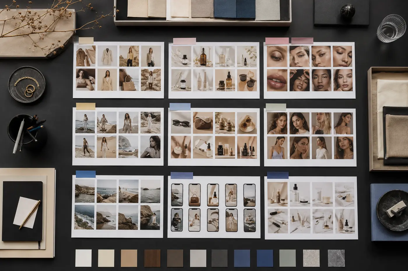 Visual Content Library Management: The Complete Guide for Fashion And Beauty Brands - Phil Halfmann Visual content library management taxonomy grouping fashion, beauty, product, lifestyle and channel-ready campaign assets
