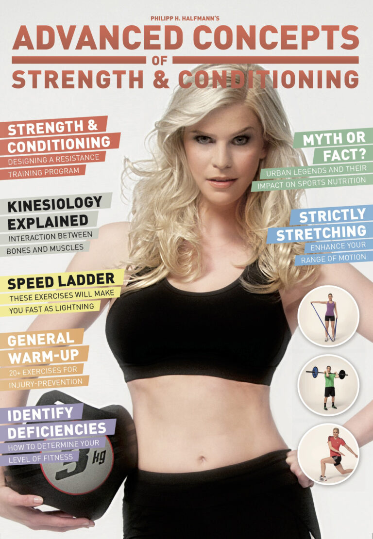 Books by Phil Halfmann - Phil Halfmann Advanced Concepts of Strength and Conditioning book cover