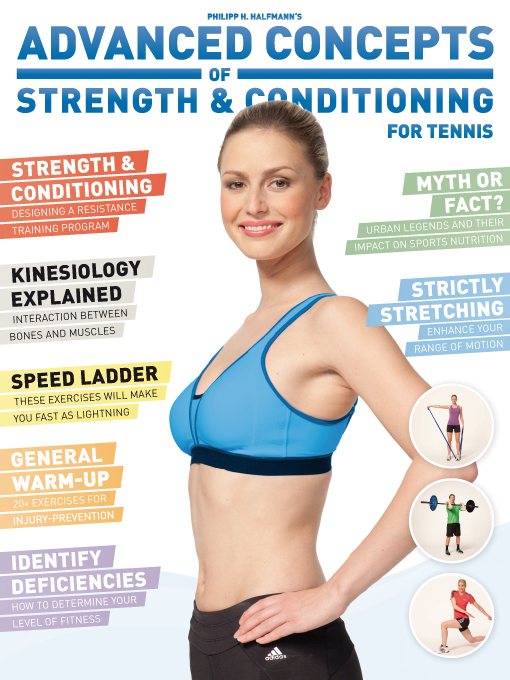 Books by Phil Halfmann - Phil Halfmann Advanced Concepts of Strength and Conditioning for Tennis book cover