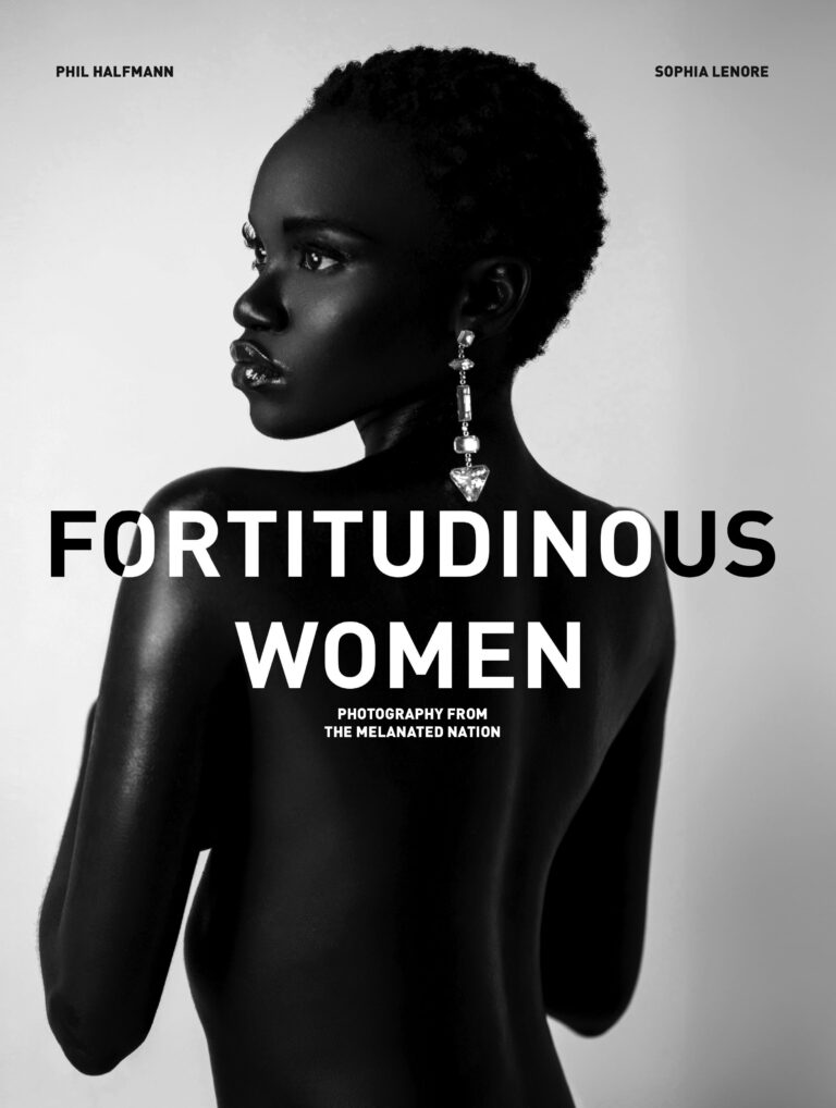 Books by Phil Halfmann - Phil Halfmann Fortitudinous Women book cover featuring a black and white portrait