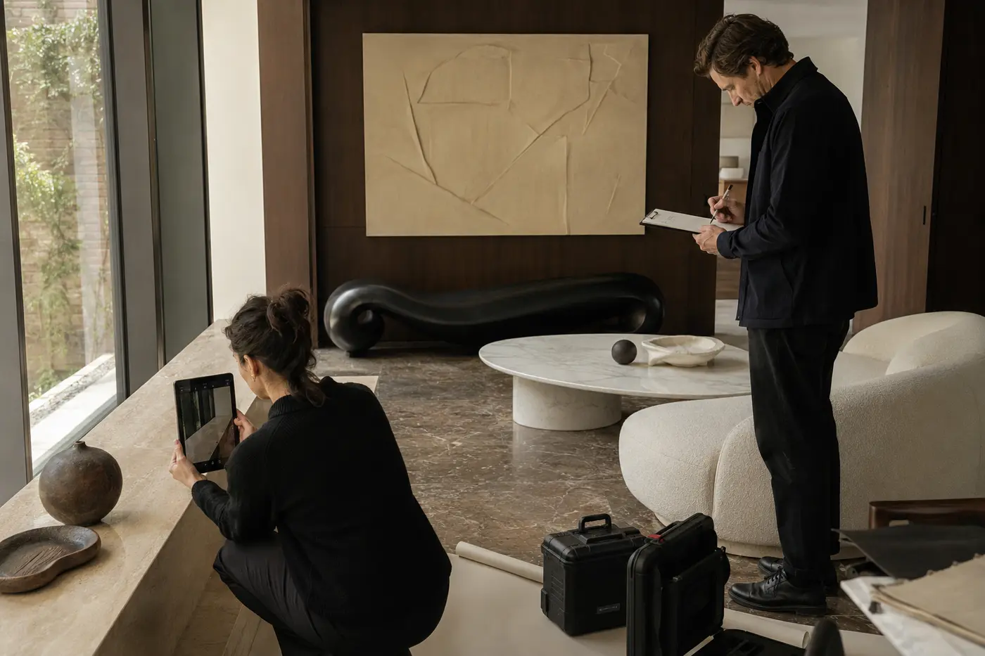 Fashion Campaign Location Release: Brand Checklist - Phil Halfmann Team documenting property condition before a fashion campaign location release takes effect