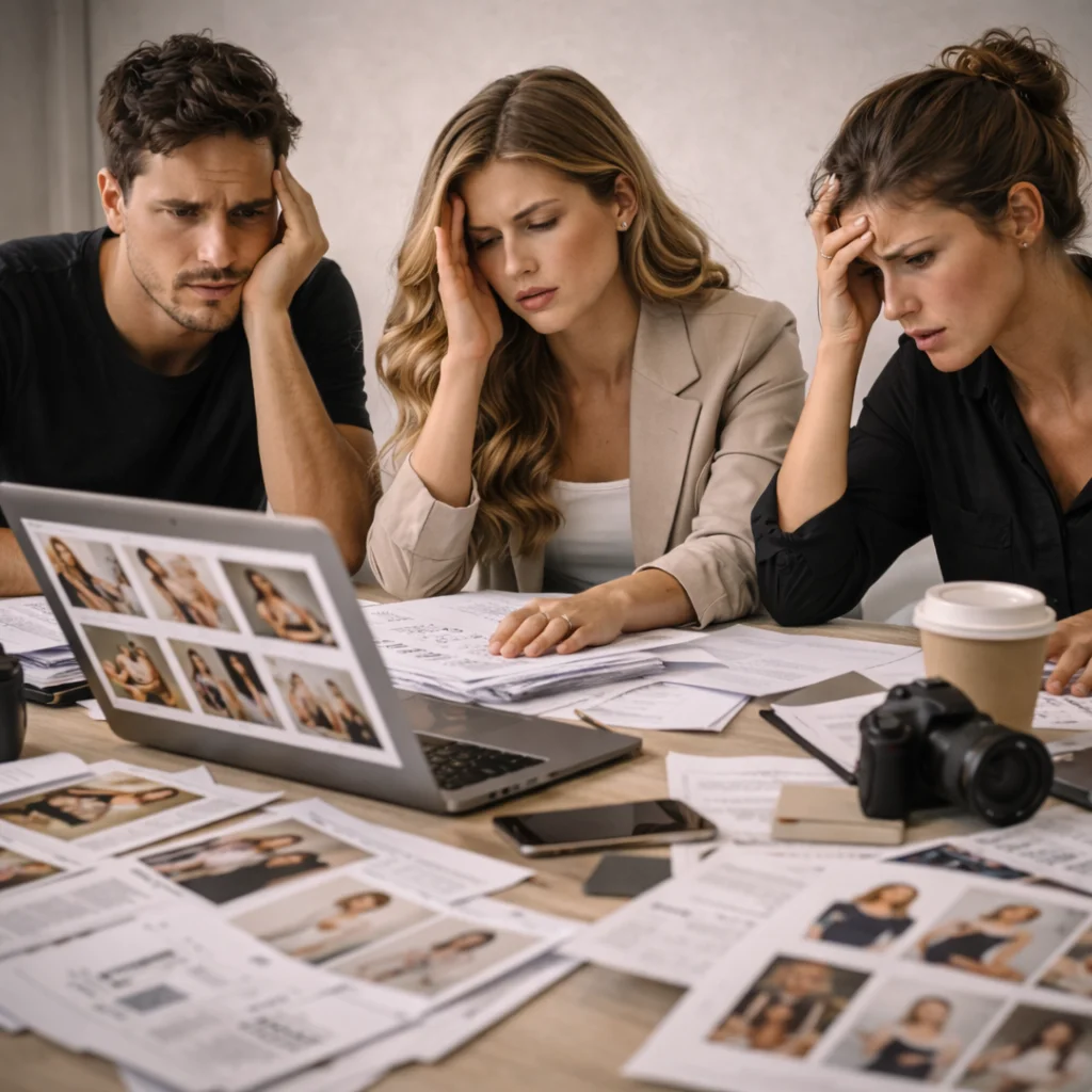 Blog - Phil Halfmann When should you invest in a content retainer shown through overwhelmed fashion content production team